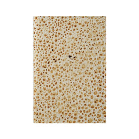 Обложка для паспорта матовая кожа с принтом Блин в Белгороде, натуральная матовая кожа | размер 19,3 х 13,7 см; прозрачные пластиковые крепления | блин | блины | жареный | лаваш | текстура | фон | хлеб