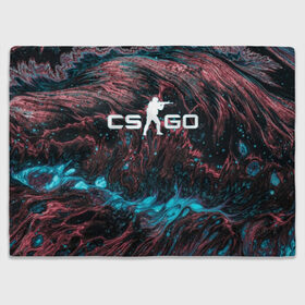 Плед 3D с принтом CS GO HYPER BEAST в Белгороде, 100% полиэстер | закругленные углы, все края обработаны. Ткань не мнется и не растягивается | action | astralis | awp | counter strike | cs go | cs go global offensive | cybersport | faze clan | game | gamer | hyper beast | shooter | skin | team liquid | киберспорт | оружие | скины