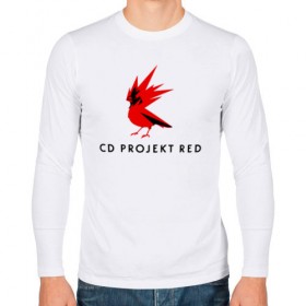 Мужской лонгслив хлопок с принтом CD RPOJECT RED в Белгороде, 100% хлопок |  | 2019 | cd project red | cyberpunk 2077 | future | hack | night city | samurai | sci fi | андроиды | безумие | будущее | киберпанк 2077 | логотип | роботы | самураи | фантастика | цифры