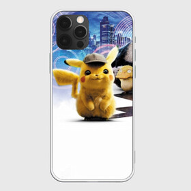 Чехол для iPhone 12 Pro Max с принтом Detective Pikachu (НА СПИНЕ) в Белгороде, Силикон |  | detective pikachu | pikachu | pokemon | детектив пикачу | пика | покемон