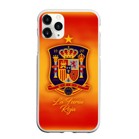 Чехол для iPhone 11 Pro матовый с принтом Сборная Испании в Белгороде, Силикон |  | espana | la furia roja | spain | испания | красная фурия | сборная испании | сборная испании по футболу | сборные | форма | футбол | чемпионат