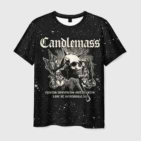 Мужская футболка 3D с принтом Candlemass в Белгороде, 100% полиэфир | прямой крой, круглый вырез горловины, длина до линии бедер | doom | metal | группы | дум | дум метал | метал | музыка | рок