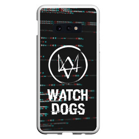 Чехол для Samsung S10E с принтом WATCH DOGS в Белгороде, Силикон | Область печати: задняя сторона чехла, без боковых панелей | action | ct os | ded sec | fox | game | gamer | glitch | hacker | player | watch dogs | watch dogs 2 | глитч | знак лиса | игра | компьютерная игра | маркус | хакер