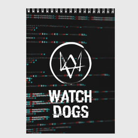 Скетчбук с принтом WATCH DOGS в Белгороде, 100% бумага
 | 48 листов, плотность листов — 100 г/м2, плотность картонной обложки — 250 г/м2. Листы скреплены сверху удобной пружинной спиралью | action | ct os | ded sec | fox | game | gamer | glitch | hacker | player | watch dogs | watch dogs 2 | глитч | знак лиса | игра | компьютерная игра | маркус | хакер