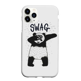 Чехол для iPhone 11 Pro Max матовый с принтом Swag Panda в Белгороде, Силикон |  | Тематика изображения на принте: animal | art | authority | bear | dab | drawing | gesture | graphics | indisputable | panda | swag | wild | авторитет | графика | даб | дикий | жест | животное | искусство | медведь | непререкаемый | панда | рисунок | свэг