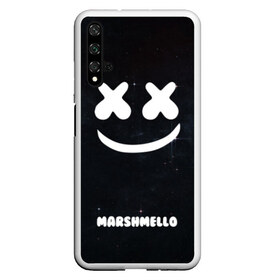 Чехол для Honor 20 с принтом Marshmello Cosmos в Белгороде, Силикон | Область печати: задняя сторона чехла, без боковых панелей | dj | marshmello | usa | америка | клубная музыка | мармело | маршмелло | маршмеллоу | музыка | музыкант