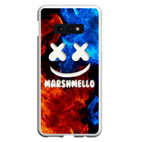 Чехол для Samsung S10E с принтом Marshmello Fire в Белгороде, Силикон | Область печати: задняя сторона чехла, без боковых панелей | Тематика изображения на принте: dj | fire | marshmello | usa | америка | вода | клубная музыка | мармело | маршмелло | маршмеллоу | музыка | музыкант | огонь