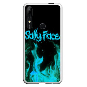 Чехол для Honor P Smart Z с принтом SALLY FACE FIRE в Белгороде, Силикон | Область печати: задняя сторона чехла, без боковых панелей | Тематика изображения на принте: face | fire | game | horror | larry | sally | sally face | sanity s fall | игра | ларри | мальчик с протезом | огонь | салли | салли фейс | ужасы