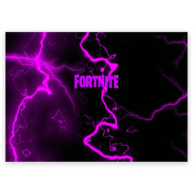 Поздравительная открытка с принтом FORTNITE в Белгороде, 100% бумага | плотность бумаги 280 г/м2, матовая, на обратной стороне линовка и место для марки
 | battle royale | fortnite | fortnite battle royale | futuresynth | game | outrun | retrowave | synth | synthwave | игры | ретровейв | синтвейв | фортнайт