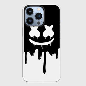 Чехол для iPhone 13 Pro с принтом MARSHMELLO в Белгороде,  |  | black  white | colors | dj | marshmello | paints | usa | америка | клубная музыка | краски | маршмелло | музыка | музыкант