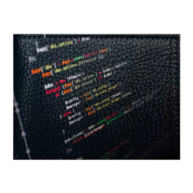 Обложка для студенческого билета с принтом ПРОГРАММИСТ в Белгороде, натуральная кожа | Размер: 11*8 см; Печать на всей внешней стороне | Тематика изображения на принте: anonymus | cod | hack | hacker | it | program | texture | айти | аноним | анонимус | взлом | код | кодинг | программа | программист | текстура | хак | хакер