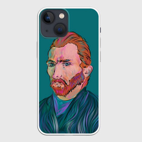 Чехол для iPhone 13 mini с принтом Ван Гог в Белгороде,  |  | art | artist | background | beard | creativity | face | impressionism | look | man | picture | portrait | purple | red | van gogh | борода | ван | взгляд | гог | импрессионизм | искусство | картина | лицо | мужчина | портрет | рыжий | творчество | фиолето