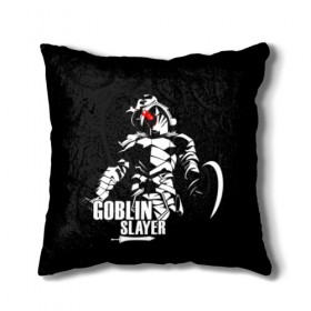 Подушка 3D с принтом Goblin Slayer 4 в Белгороде, наволочка – 100% полиэстер, наполнитель – холлофайбер (легкий наполнитель, не вызывает аллергию). | состоит из подушки и наволочки. Наволочка на молнии, легко снимается для стирки | anime | goblin | goblin slayer | manga | slayer | аниме | гоблин | манга | рыцарь