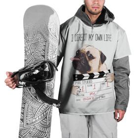 Накидка на куртку 3D с принтом I direct my own life в Белгороде, 100% полиэстер |  | animal | board | direct | dog | his | i | life | pug | slate | the inscription | грифельная | доска | животное | жизнь | мопс | надпись | направляю | свою | собака | я