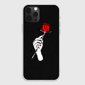 Чехол для iPhone 12 Pro Max с принтом Lil Peep (Rose) в Белгороде, Силикон |  | Тематика изображения на принте: baby | broken | cry | lil | lil peep | peep | rap | rose | лил | лил пип | пип | реп | роза | сердце