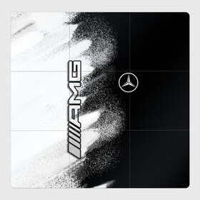 Магнитный плакат 3Х3 с принтом Mercedes в Белгороде, Полимерный материал с магнитным слоем | 9 деталей размером 9*9 см | amg | mercedes | авто | автомобиль | иномарка | логотип | машина | мерседес | текстура