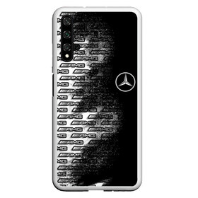 Чехол для Honor 20 с принтом Mercedes в Белгороде, Силикон | Область печати: задняя сторона чехла, без боковых панелей | amg | mercedes | авто | автомобиль | иномарка | логотип | машина | мерседес | текстура