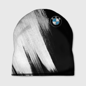 Шапка 3D с принтом BMW в Белгороде, 100% полиэстер | универсальный размер, печать по всей поверхности изделия | Тематика изображения на принте: bmw | авто | автомобиль | бмв | логотип | машина | надпись | текстура