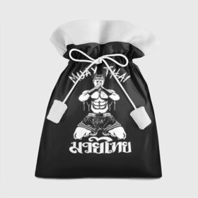 Подарочный 3D мешок с принтом Muay Thai в Белгороде, 100% полиэстер | Размер: 29*39 см | Тематика изображения на принте: fight | muay thai | thai boxing | ufc | бокс | ката | кикбоксин | лаос | лоу кик | муай | мьянма | поединок | таиланд | тай | тайский | таолу