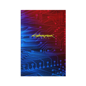 Обложка для паспорта матовая кожа с принтом Cyberpunk 2077 в Белгороде, натуральная матовая кожа | размер 19,3 х 13,7 см; прозрачные пластиковые крепления | Тематика изображения на принте: 2077 | cd projekt red | cyberpunk | cyberpunk 2077 | game | арт | будущее | видеоигра | игра | киберпанк 2077 | киборг | киборги