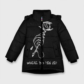 Зимняя куртка для девочек 3D с принтом Lil Peep (Rose) 2 в Белгороде, ткань верха — 100% полиэстер; подклад — 100% полиэстер, утеплитель — 100% полиэстер. | длина ниже бедра, удлиненная спинка, воротник стойка и отстегивающийся капюшон. Есть боковые карманы с листочкой на кнопках, утяжки по низу изделия и внутренний карман на молнии. 

Предусмотрены светоотражающий принт на спинке, радужный светоотражающий элемент на пуллере молнии и на резинке для утяжки. | Тематика изображения на принте: baby | broken | cry | lil | lil peep | peep | rap | rose | лил | лил пип | пип | реп | роза | сердце