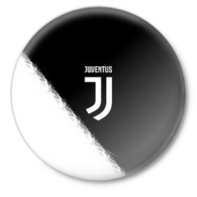 Значок с принтом JUVENTUS в Белгороде,  металл | круглая форма, металлическая застежка в виде булавки | italia | juve | juventus | sport | италия | спорт | спортивная форма | футбол | футбольный | чемпионат | ювентус