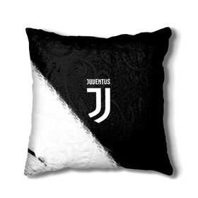 Подушка 3D с принтом JUVENTUS в Белгороде, наволочка – 100% полиэстер, наполнитель – холлофайбер (легкий наполнитель, не вызывает аллергию). | состоит из подушки и наволочки. Наволочка на молнии, легко снимается для стирки | italia | juve | juventus | sport | италия | спорт | спортивная форма | футбол | футбольный | чемпионат | ювентус