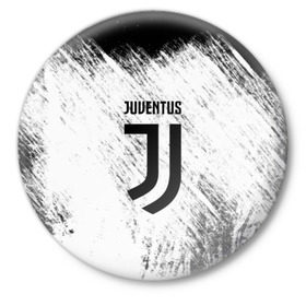 Значок с принтом Juventus в Белгороде,  металл | круглая форма, металлическая застежка в виде булавки | italia | juve | juventus | sport | италия | спорт | спортивная форма | футбол | футбольный | чемпионат | ювентус