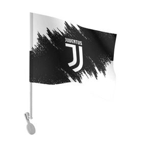 Флаг для автомобиля с принтом JUVENTUS SPORT в Белгороде, 100% полиэстер | Размер: 30*21 см | cr7 | fc | football | football club | juve | juventus | ronaldo | sport | роналдо | спорт | спортивные | униформа | фирменные цвета | фк | футбол | футбольный клуб | ювентус