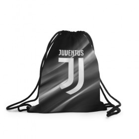 Рюкзак-мешок 3D с принтом JUVENTUS SPORT в Белгороде, 100% полиэстер | плотность ткани — 200 г/м2, размер — 35 х 45 см; лямки — толстые шнурки, застежка на шнуровке, без карманов и подкладки | cr7 | fc | football | football club | juve | juventus | ronaldo | sport | роналдо | спорт | спортивные | униформа | фирменные цвета | фк | футбол | футбольный клуб | ювентус