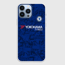 Чехол для iPhone 13 Pro Max с принтом Chelsea home 19 20 в Белгороде,  |  | champions league | chelsea | england | hazard | kante | азар | англия | канте | лига чемпионов | челси