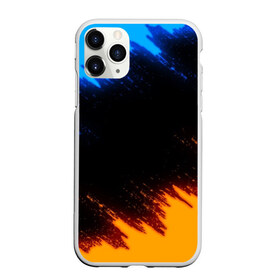 Чехол для iPhone 11 Pro матовый с принтом БИТВА ОГНЕЙ в Белгороде, Силикон |  | bright | colors | fire | heat | light | paints | wildfire | брызги | искры | краски | огненный | огонь | пламя | пожар