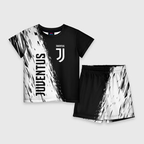 Детский костюм с шортами 3D с принтом JUVENTUS SPORT в Белгороде,  |  | cr7 | fc | football | football club | juve | juventus | ronaldo | sport | роналдо | спорт | спортивные | униформа | фирменные цвета | фк | футбол | футбольный клуб | ювентус