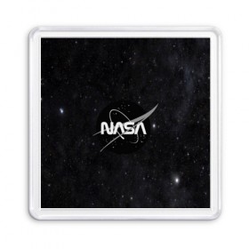 Магнит 55*55 с принтом NASA в Белгороде, Пластик | Размер: 65*65 мм; Размер печати: 55*55 мм | galaxy | nasa | nebula | space | star | абстракция | вселенная | галактика | звезда | звезды | космический | наса | планеты