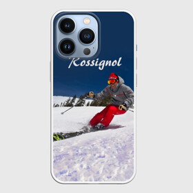 Чехол для iPhone 13 Pro с принтом Rossignol в Белгороде,  |  | Тематика изображения на принте: france | movement | rossignol | snow | speed | вершина | горные лыжи | горы | движение | скорость | снег | франция