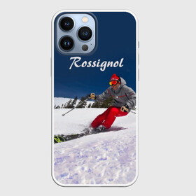 Чехол для iPhone 13 Pro Max с принтом Rossignol в Белгороде,  |  | france | movement | rossignol | snow | speed | вершина | горные лыжи | горы | движение | скорость | снег | франция