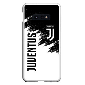 Чехол для Samsung S10E с принтом JUVENTUS SPORT в Белгороде, Силикон | Область печати: задняя сторона чехла, без боковых панелей | black and white | cr7 | fc | football | football club | juve | juventus | ronaldo | sport | роналдо | спорт | спортивные | униформа | фирменные цвета | фк | футбол | футбольный клуб | черно белый | ювентус