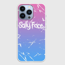 Чехол для iPhone 13 Pro с принтом SALLY FACE в Белгороде,  |  | Тематика изображения на принте: face | game | horror | larry | sally | sally face | sanity s fall | брызги | игра | краски | ларри | мальчик с протезом | салли | салли фейс | ужасы