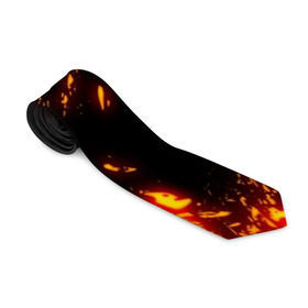 Галстук 3D с принтом FORTNITE FIRE STORM в Белгороде, 100% полиэстер | Длина 148 см; Плотность 150-180 г/м2 | 2019 | armor | armour | cybersport | esport | fire | flame | fortnite | game | llama | logo | броня | игра | киберспорт | лама | огонь | фиолетовый | фирменные цвета | фортнайт