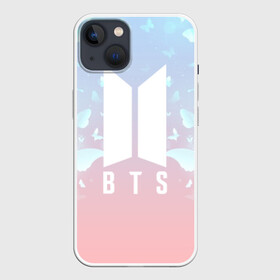 Чехол для iPhone 13 с принтом BTS BUTTERFLIES в Белгороде,  |  | bangtan boys | bt21 | bts | bts army | bts stickers | butterflies | j hope | jimin | jin | jungkook | k pop | rap monster | rapmon | suga | v | бабочки | бтс | корея | стикеры bts