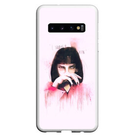 Чехол для Samsung Galaxy S10 с принтом Pulp Fiction - Art 1 в Белгороде, Силикон | Область печати: задняя сторона чехла, без боковых панелей | Тематика изображения на принте: art | film | movie | pulp fiction | tarantino | арты | кино | криминальное чтиво | тарантино | фильмы