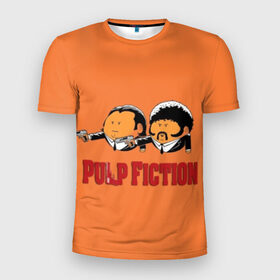 Мужская футболка 3D спортивная с принтом Pulp Fiction - Art 2 в Белгороде, 100% полиэстер с улучшенными характеристиками | приталенный силуэт, круглая горловина, широкие плечи, сужается к линии бедра | art | film | movie | pulp fiction | tarantino | кино | криминальное чтиво | приколы | тарантино | фильмы