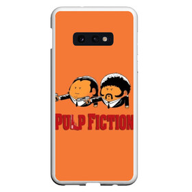 Чехол для Samsung S10E с принтом Pulp Fiction - Art 2 в Белгороде, Силикон | Область печати: задняя сторона чехла, без боковых панелей | art | film | movie | pulp fiction | tarantino | кино | криминальное чтиво | приколы | тарантино | фильмы