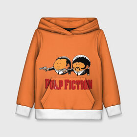 Детская толстовка 3D с принтом Pulp Fiction - Art 2 в Белгороде, 100% полиэстер | двухслойный капюшон со шнурком для регулировки, мягкие манжеты на рукавах и по низу толстовки, спереди карман-кенгуру с мягким внутренним слоем | art | film | movie | pulp fiction | tarantino | кино | криминальное чтиво | приколы | тарантино | фильмы