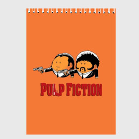 Скетчбук с принтом Pulp Fiction - Art 2 в Белгороде, 100% бумага
 | 48 листов, плотность листов — 100 г/м2, плотность картонной обложки — 250 г/м2. Листы скреплены сверху удобной пружинной спиралью | Тематика изображения на принте: art | film | movie | pulp fiction | tarantino | кино | криминальное чтиво | приколы | тарантино | фильмы