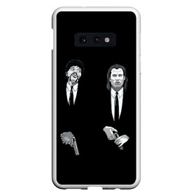 Чехол для Samsung S10E с принтом Pulp Fiction - Art 3 в Белгороде, Силикон | Область печати: задняя сторона чехла, без боковых панелей | art | film | movie | pulp fiction | tarantino | кино | криминальное чтиво | приколы | тарантино | фильмы