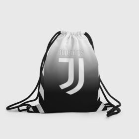 Рюкзак-мешок 3D с принтом JUVENTUS в Белгороде, 100% полиэстер | плотность ткани — 200 г/м2, размер — 35 х 45 см; лямки — толстые шнурки, застежка на шнуровке, без карманов и подкладки | cr7 | fc | football | football club | juve | juventus | ronaldo | sport | роналдо | спорт | спортивные | униформа | фирменные цвета | фк | футбол | футбольный клуб | ювентус