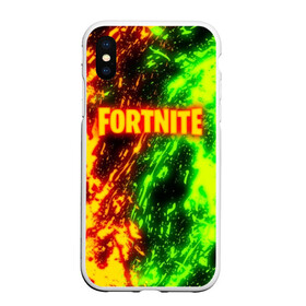 Чехол для iPhone XS Max матовый с принтом FORTNITE TOXIC FLAME в Белгороде, Силикон | Область печати: задняя сторона чехла, без боковых панелей | Тематика изображения на принте: 2019 | cybersport | esport | fire | flame | fortnite | game | logo | toxic flame | броня | игра | киберспорт | огонь | фиолетовый | фирменные цвета | фортнайт