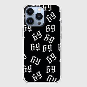 Чехол для iPhone 13 Pro с принтом 69 в Белгороде,  |  | 6ix9ine | bebe | daniel hernandez | rap | stoopid | tekashi | рэп | сикснайн | текаши