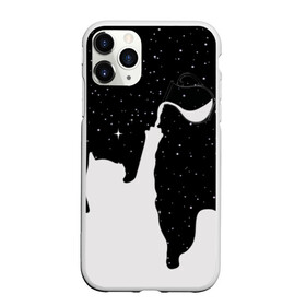 Чехол для iPhone 11 Pro Max матовый с принтом Космический Кот в Белгороде, Силикон |  | cat | galaxy | paints | space | star | stars | галактика | галактический | звезда | звезды | картинки | космос | кот | котенок | котята | кошка | кошки | краски | мода | молоко | планета | планеты